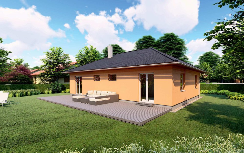 Modulární dům Abies V – Jednopodlažní dům pro 4–6 osob